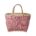 rice korbtasche medium vichy rot