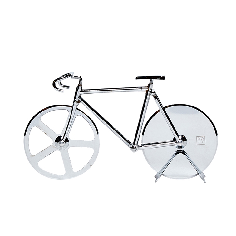 Pizzaschneider Fahrrad Silber – Fräulein Anna Fahrrad Pizzaschneider