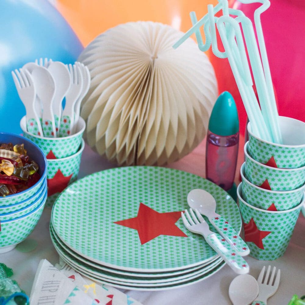 partybox superheld, 30 teile (für 6 personen)