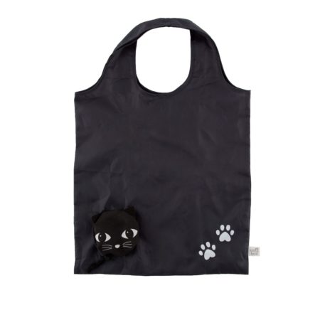 sass & belle faltbare tasche - schwarze katze