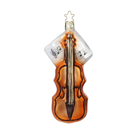 christbaumanhänger violine