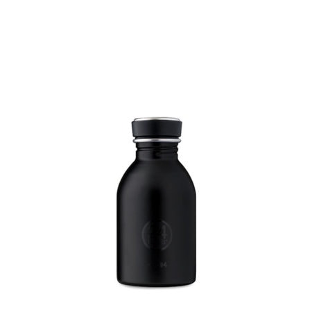 24bottles urban bottle trinkflasche 250ml - diverse farben - black