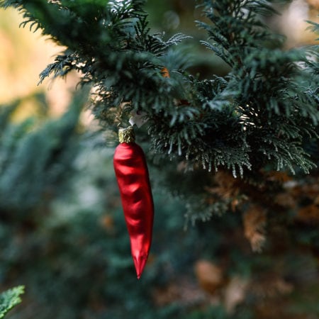 christbaumanhänger scharfe schote