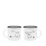 espressotassen duo "katze & hund"