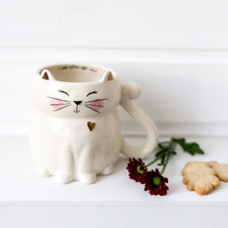 tasse folk cat