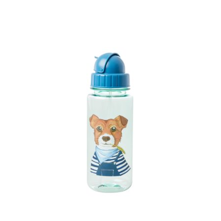 trinkflasche farmhund blau
