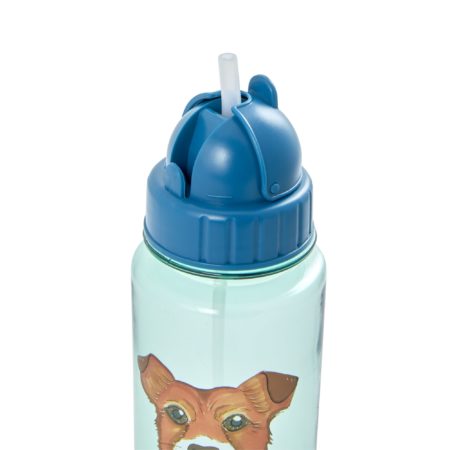 trinkflasche farmhund blau