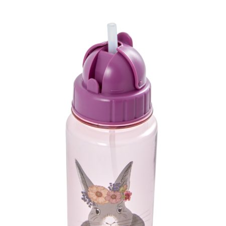 trinkflasche hase pink