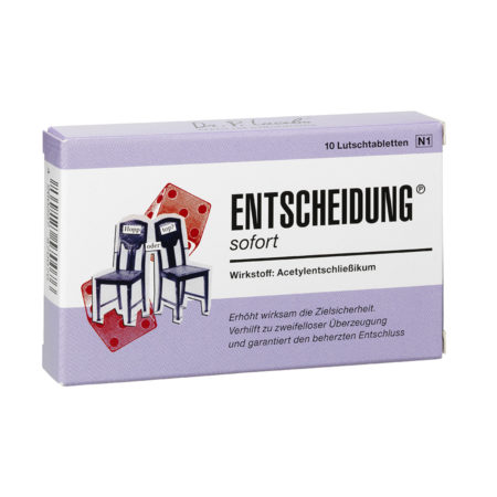 tabletten entscheidung sofort