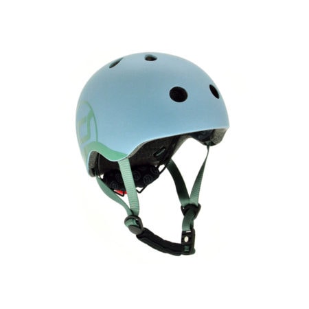 scoot and ride babyhelm xxs - s, steel