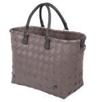 handed by flechtkorb saint-tropez shopper stone brown