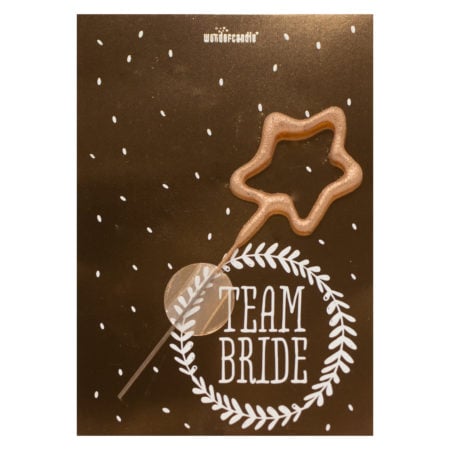 wondercandle wunderkerze 'team bride'