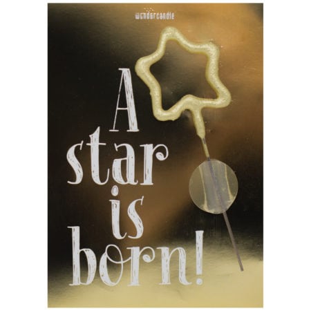wunderkerze 'a star is born'