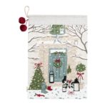 sophie allport weihnachtssack 'christmas holly & berry'
