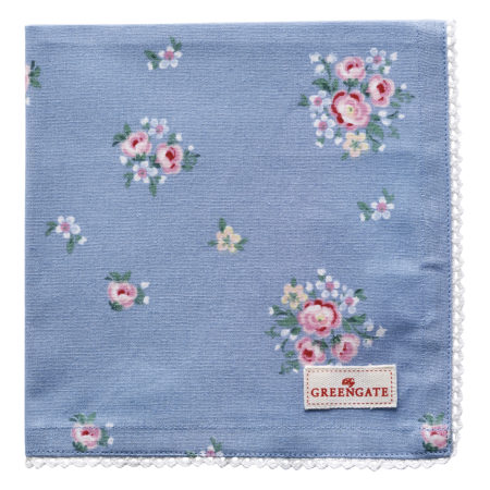 stoffserviette 'nicoline' blau