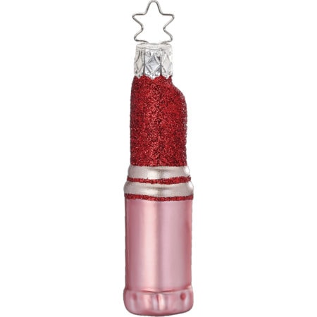 christbaumanhänger lippenstift