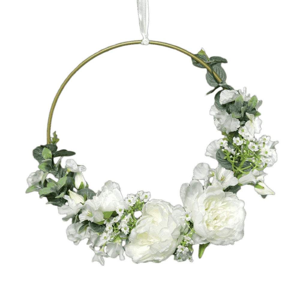 blumenbouquet auf goldring