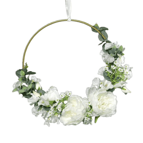 blumenbouquet auf goldring