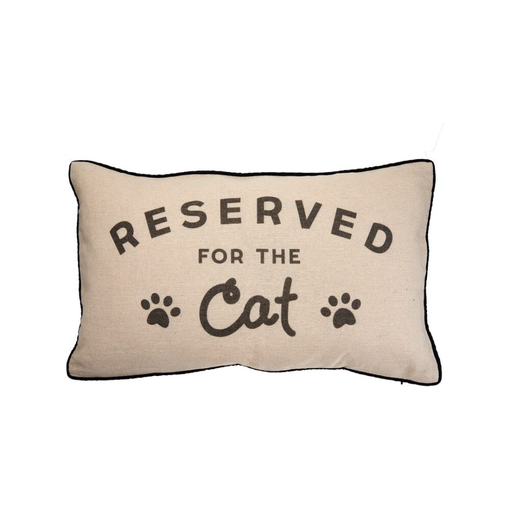 sass & belle polster "reserved for the cat"