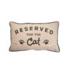 sass & belle polster "reserved for the cat"