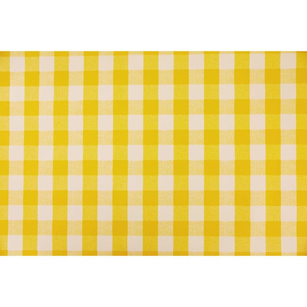 tischtuch gelb kariert