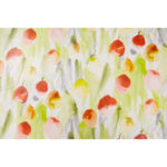 tischtuch aquarell mohn/tulpe