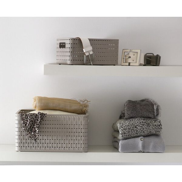 rotho aufbewahrungskorb a6, 2l, cappuccino