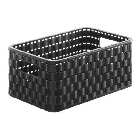 rotho aufbewahrungskorb a5, 6l, schwarz