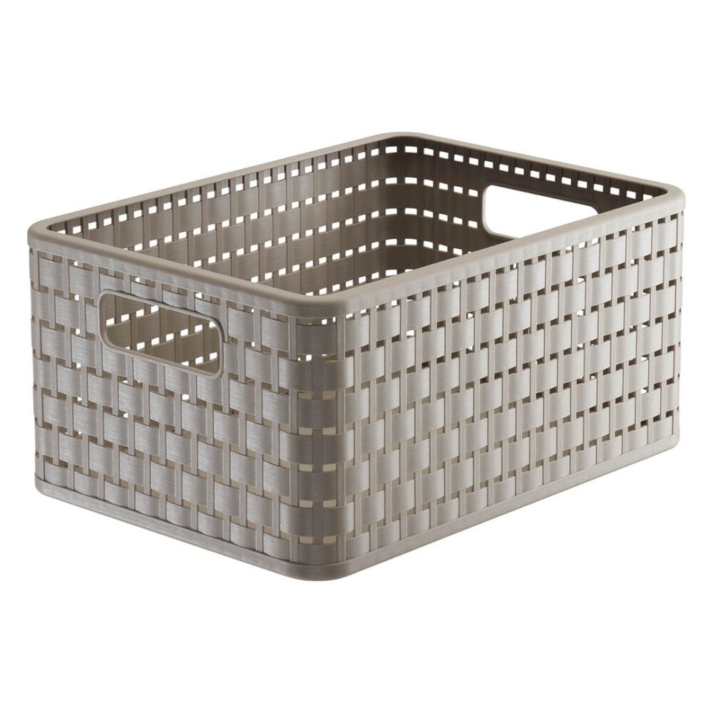 rotho aufbewahrungskorb a5 plus, 11l, cappuccino