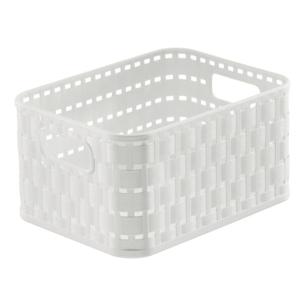 rotho aufbewahrungskorb a6, 2l, weiß
