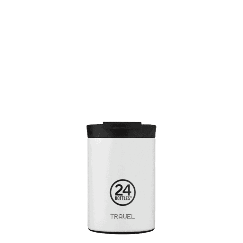 24bottles travel tumbler coffee-to-go, 350 ml - diverse farben - ice white