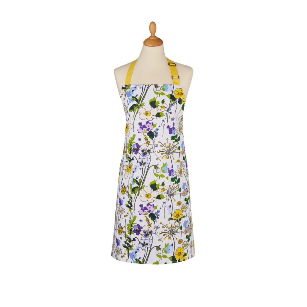 ulster weavers schürze wildflowers