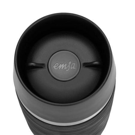 emsa travel mug wave, schwarz