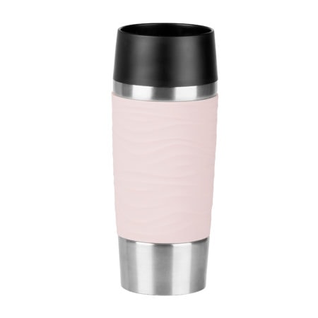 emsa travel mug wave, puderrosa