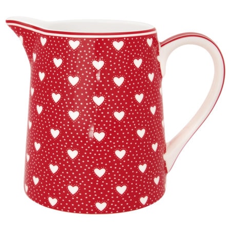 greengate krug 'penny' red