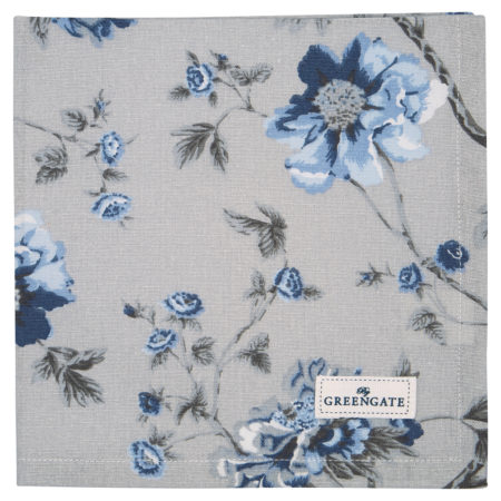 greengate stoffserviette 'charlotte', grey