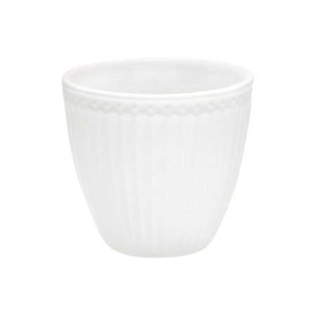 greengate mini latte cup 'alice' white
