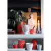 greengate tasse latte cup 'penny' red