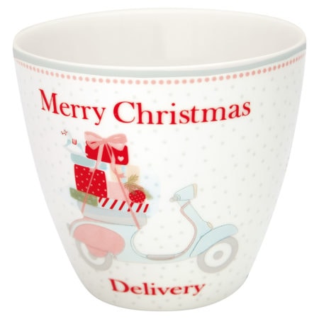 greengate tasse latte cup 'merry christmas'