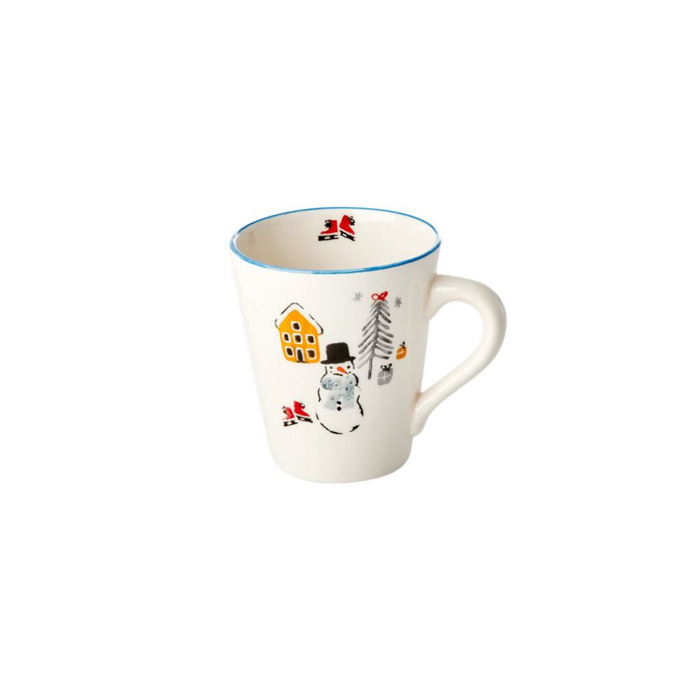 rice keramiktasse snowman