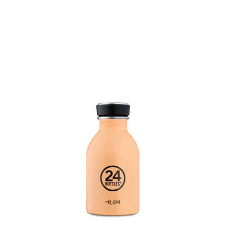 24bottles urban bottle trinkflasche 250ml - diverse farben - peach orange