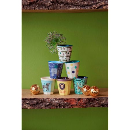 rice becher jungle print 6er-set