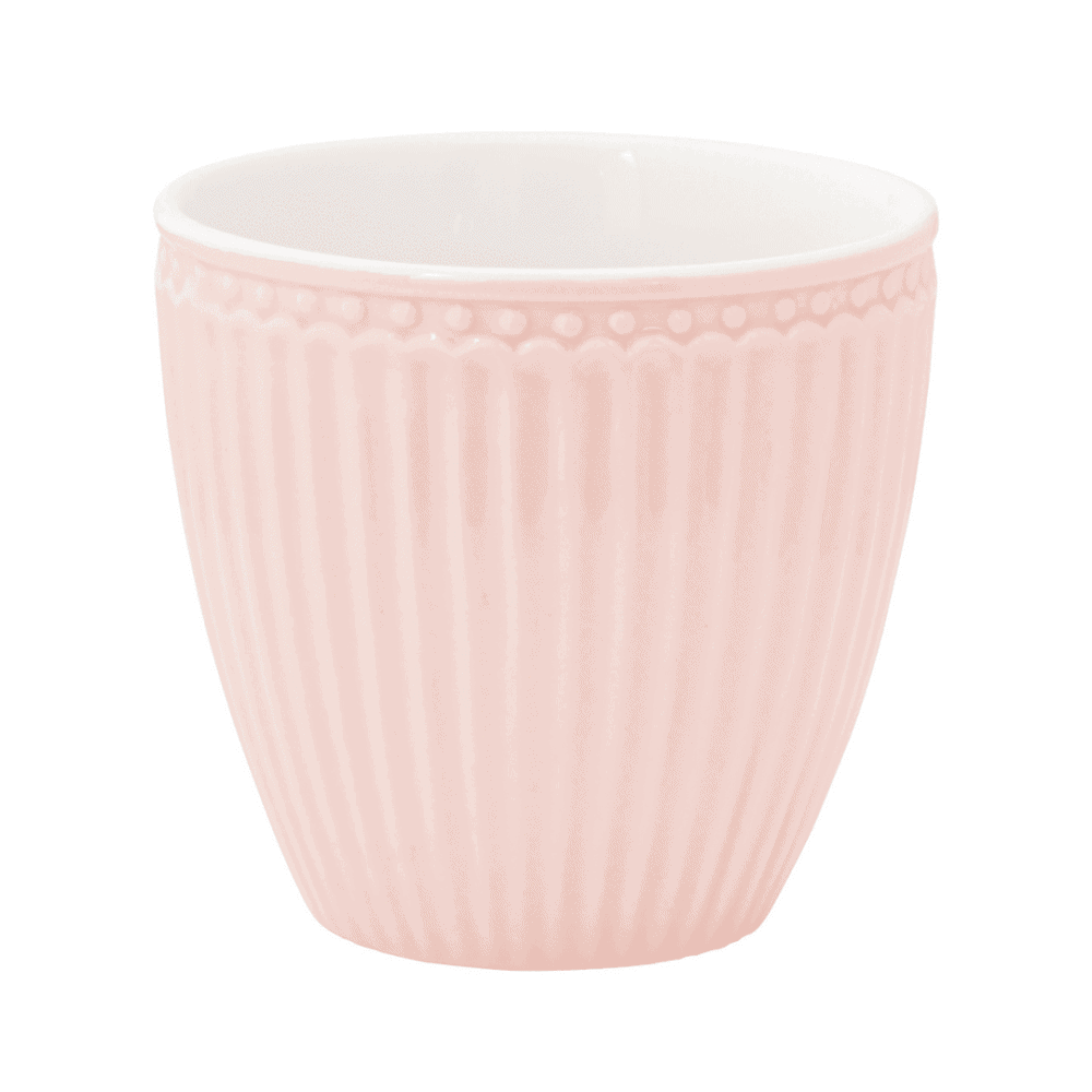 greengate tasse latte cup pale pink