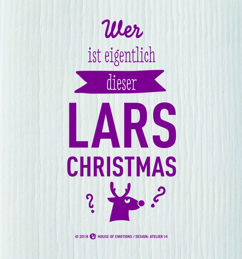 schwammtuch 'wer ist lars christmas?'