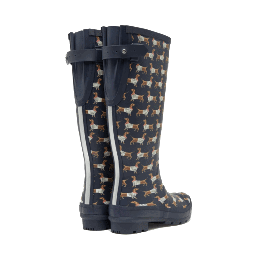 TOM JOULE Gummistiefel Leopard/Stripes Fräulein Anna