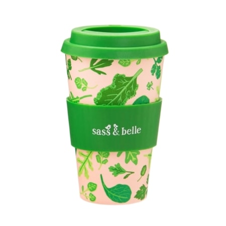 sass & belle powered by plants bamboo coffe cup