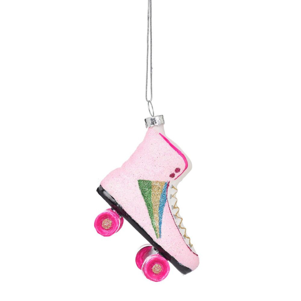 sass & belle christbaumanhänger retro rollerskate