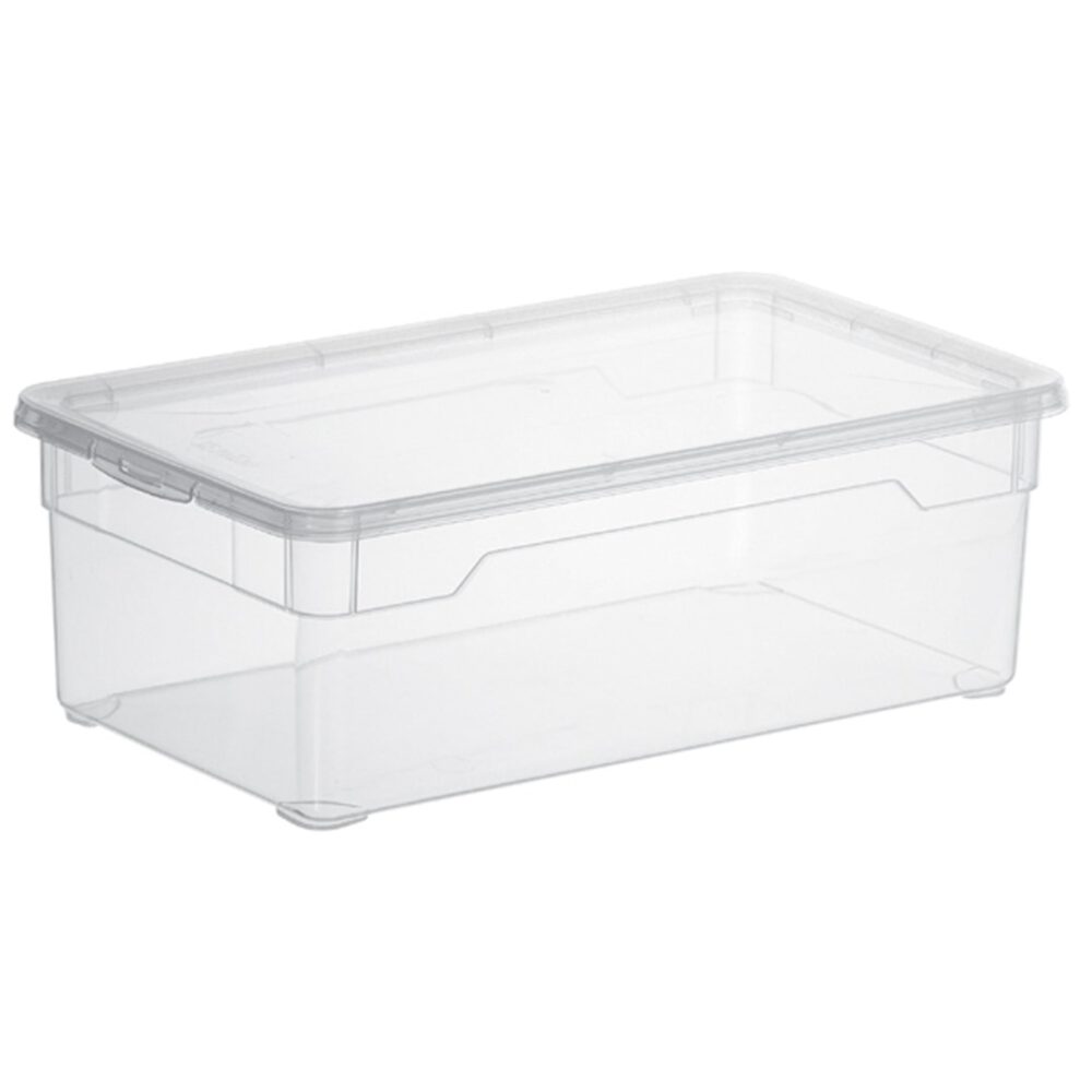 rotho clear box shoes, 5l