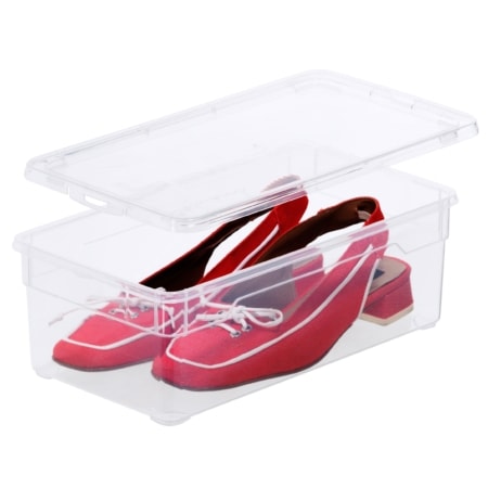 rotho clear box shoes, 5l