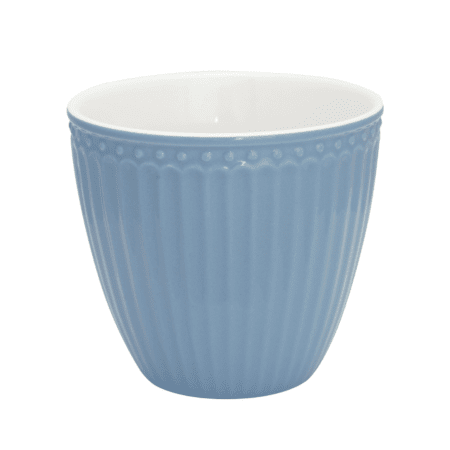 greengate tasse 'alice' latte cup sky blue